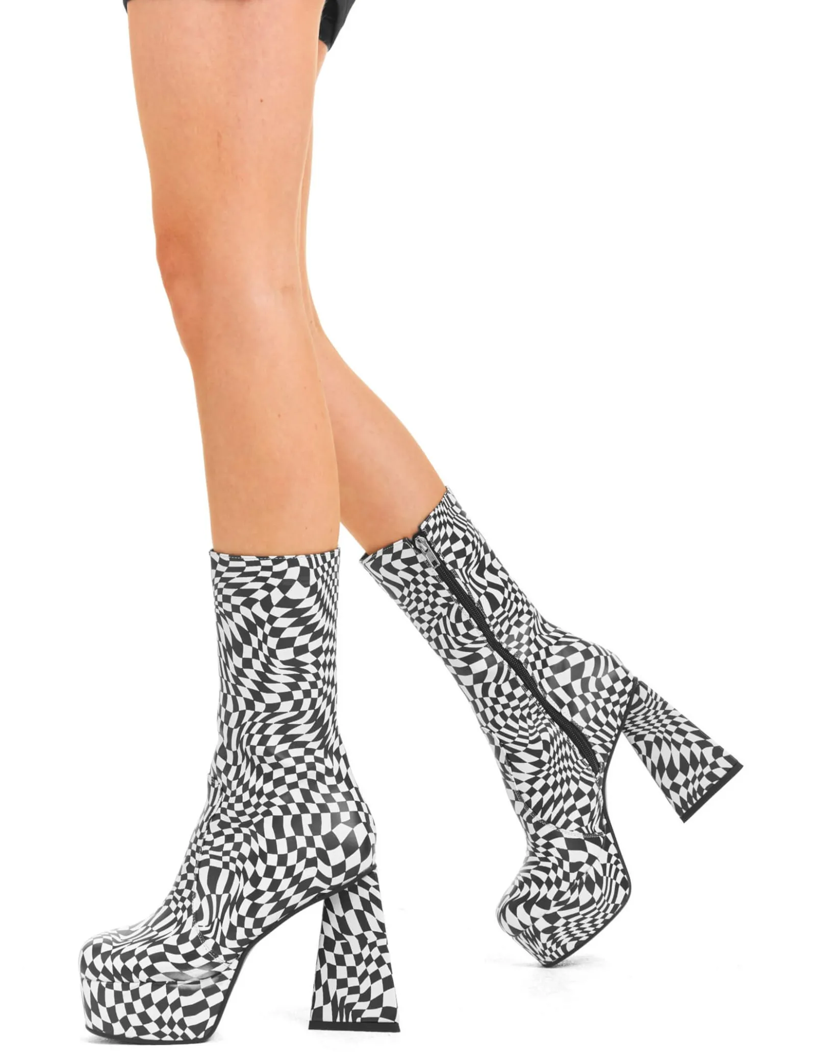 lamodawebsite Another Realm Platform Ankle Boots< Knochel
