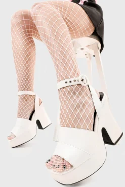 LAMODA Ball Out Platform Sandals< Plattform