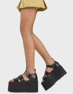 LAMODA Blossom Chunky Platform Sandals< Plattform