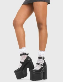 lamodawebsite Blossom Hill Platform Heels< Plattform