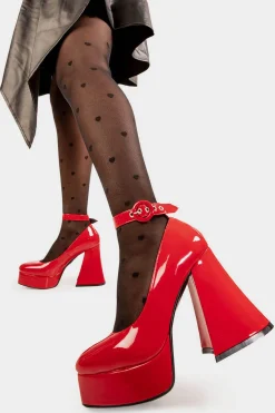 lamodawebsite Build Me Up Platform Heels< Plattform