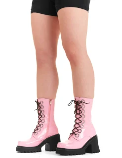 lamodawebsite Bulletproof Chunky Platform Ankle Boots< Knochel