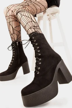 lamodawebsite Child'S Play Platform Ankle Boots< Knochel