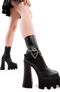 lamodawebsite Dawnstar Platform Ankle Boots< Knochel