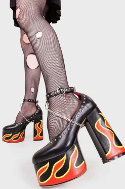 lamodawebsite Desire Platform Heels< Plattform
