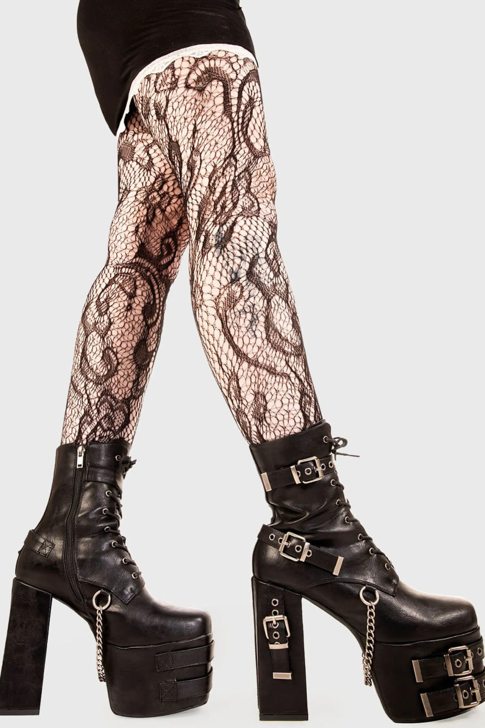 lamodawebsite Diligence Chunky Platform Ankle Boots< Knochel
