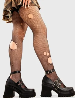 LAMODA Displaced Chunky Mary Jane Shoes< Chunky