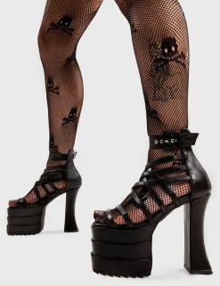 LAMODA Disturbing The Peace Platform Sandals< Plattform