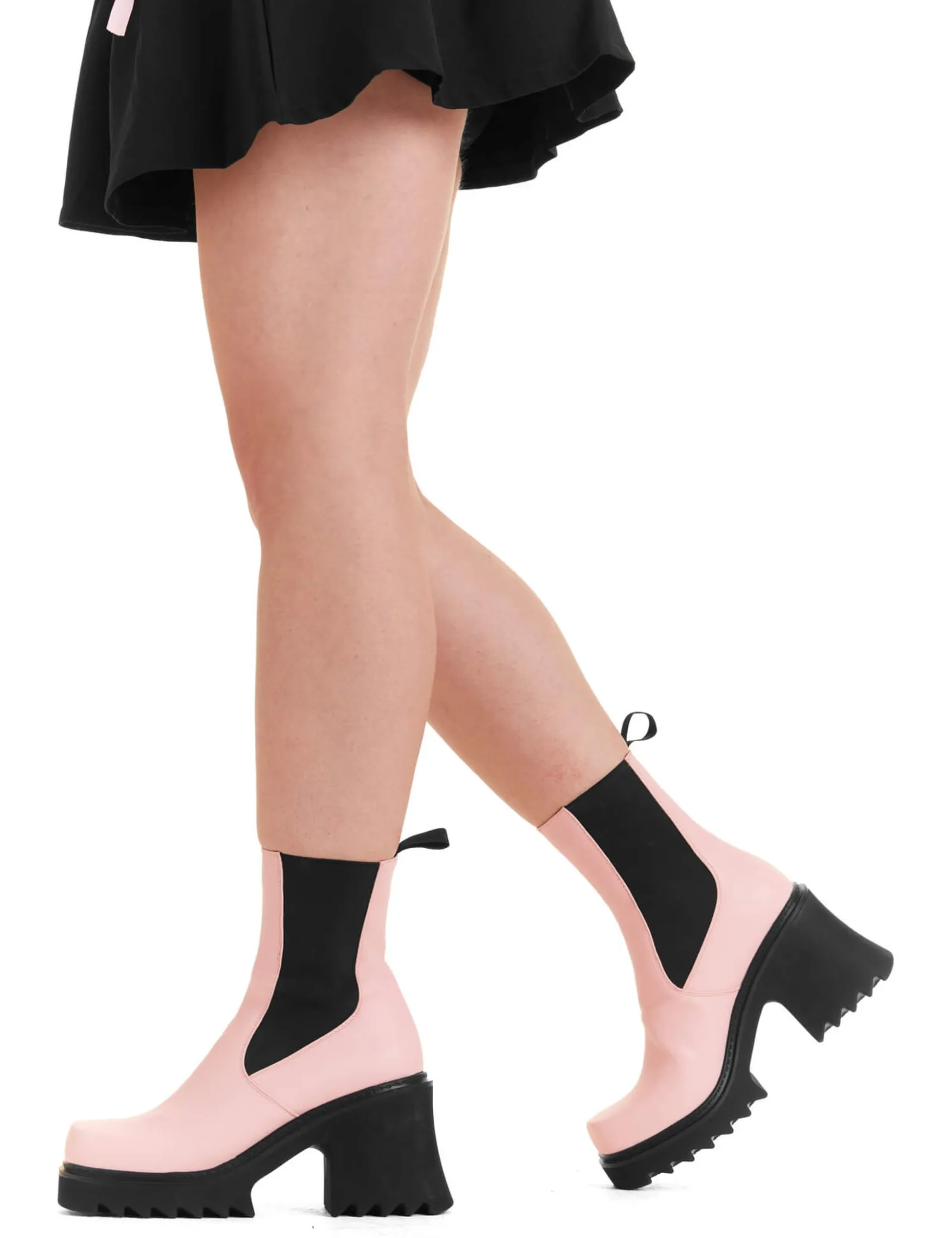 lamodawebsite Elevate Chunky Platform Ankle Boots< Knochel