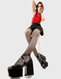 LAMODA Enemies Close Platform Sandals< Plattform