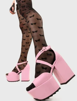 LAMODA Enemies Close Platform Sandals< Plattform