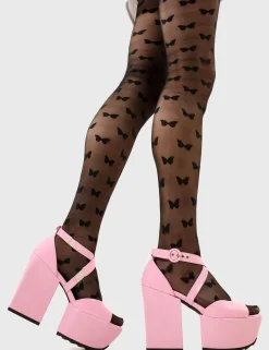 LAMODA Enemies Close Platform Sandals< Plattform