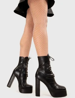 LAMODA Entanglement Platform Ankle Boots< Knochel