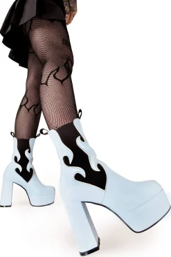 LAMODA Feelings Platform Ankle Boots< Knochel