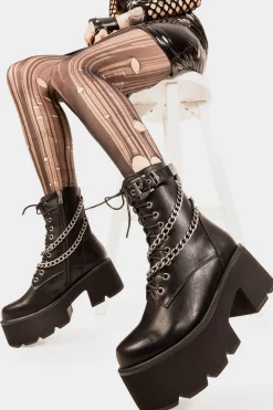lamodawebsite Flip The Switch Chunky Platform Boots< Chunky