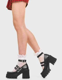 LAMODA Freestyle Chunky Mary Jane Shoes< Mary Janes