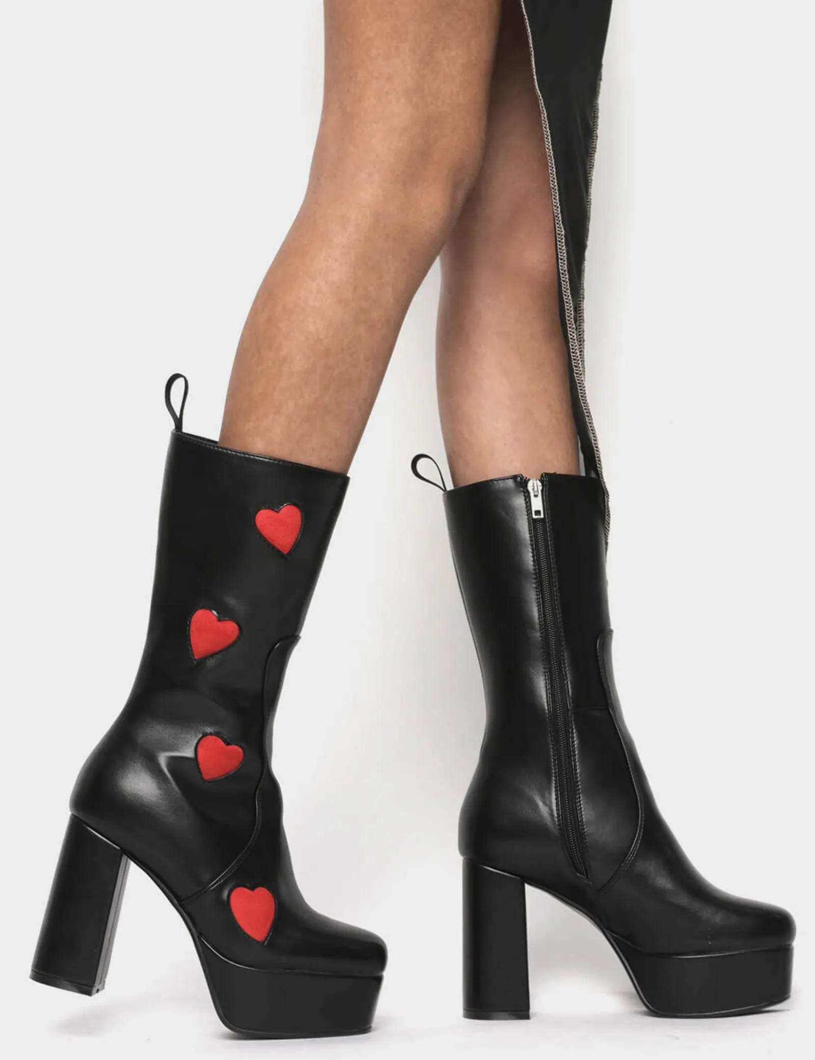lamodawebsite Game Of Love Platform Calf Boots< Kalb