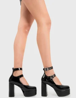 lamodawebsite Girl From Mars Platform Heels< Plattform