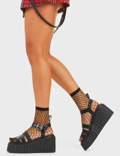 LAMODA Good Day Chunky Platform Creeper Sandals< Plattform