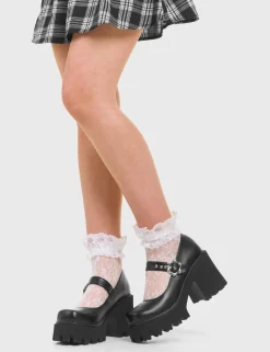 LAMODA Hangout Chunky Mary Jane Shoes< Mary Janes