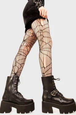 lamodawebsite Heartless Chunky Platform Boots< Chunky