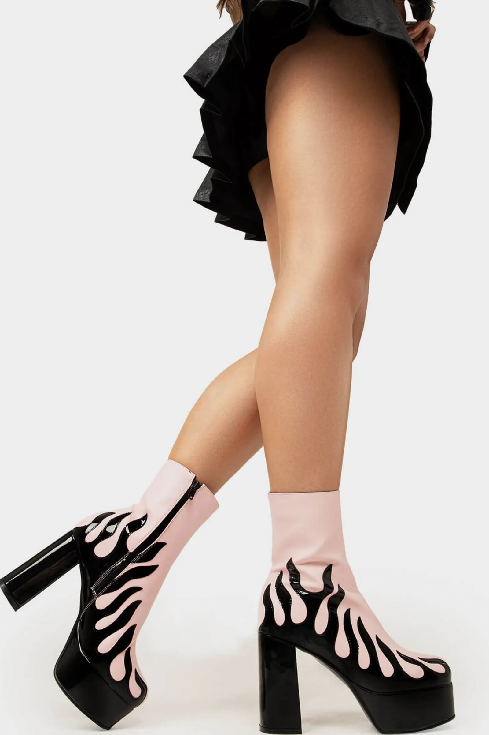 lamodawebsite High Voltage Platform Ankle Boots< Knochel