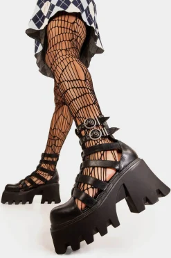 lamodawebsite Hypnotised Chunky Platform Ankle Boots< Knochel