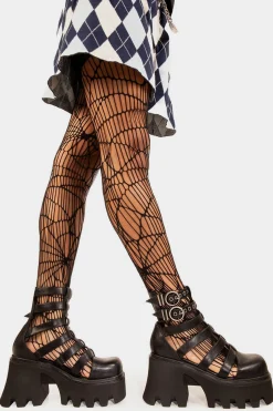 lamodawebsite Hypnotised Chunky Platform Ankle Boots< Knochel