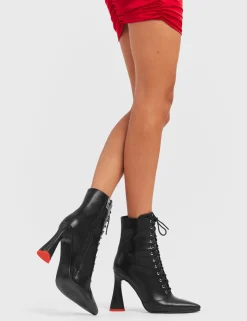 LAMODA Love You Better Platform Ankle Boots< Knochel