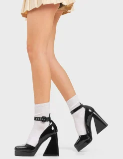 LAMODA Lucky To Date Me Platform Heels< Plattform