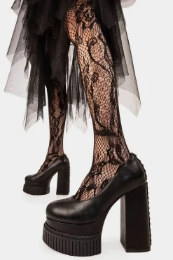 LAMODA Lyrical Creeper Platform Heels< Plattform