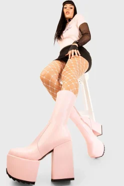 lamodawebsite Magnolia Chunky Platform Boots< Kalb
