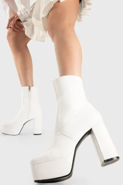 lamodawebsite Making Moves Platform Ankle Boots< Knochel