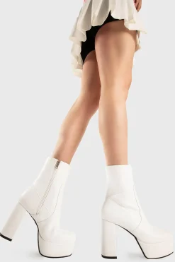lamodawebsite Making Moves Platform Ankle Boots< Knochel