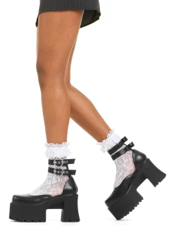 lamodawebsite Mistake Chunky Platform Shoes< Chunky