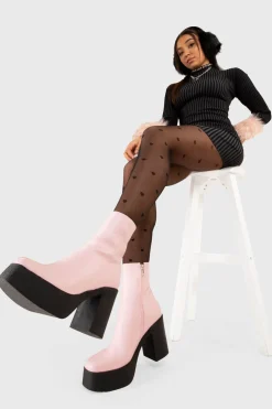 lamodawebsite My Hero Platform Ankle Boots< Knochel