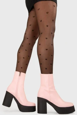 lamodawebsite My Hero Platform Ankle Boots< Knochel