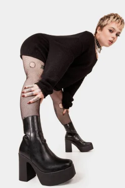 lamodawebsite My Hero Platform Ankle Boots< Knochel
