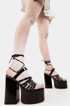lamodawebsite Nice Try Platform Sandals< Plattform