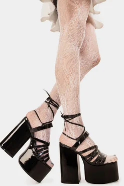lamodawebsite Nice Try Platform Sandals< Plattform