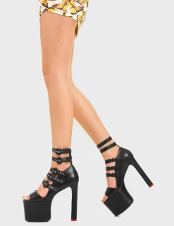 LAMODA No Care Platform Sandals< Plattform