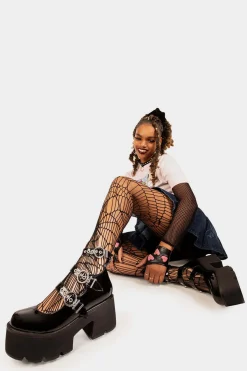 lamodawebsite Oblivion Chunky Mary Jane Shoes< Mary Janes