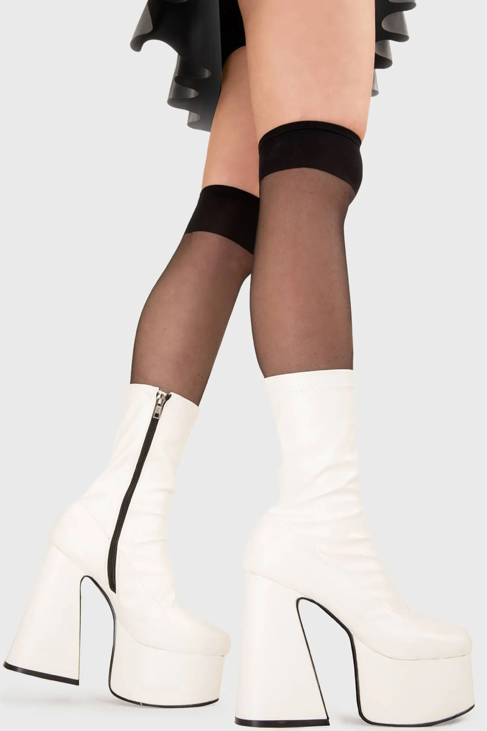 lamodawebsite Over It Platform Ankle Boots< Knochel