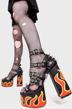 lamodawebsite Revin' Platform Sandals< Plattform