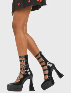 lamodawebsite Revolution Platform Ankle Boots< Knochel