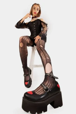lamodawebsite Rosey Love Chunky Mary Jane Shoes< Mary Janes