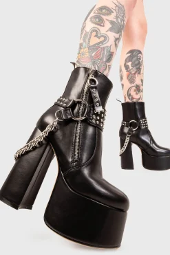 lamodawebsite So What Platform Ankle Boots< Knochel
