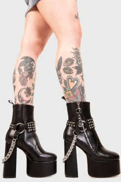 lamodawebsite So What Platform Ankle Boots< Knochel