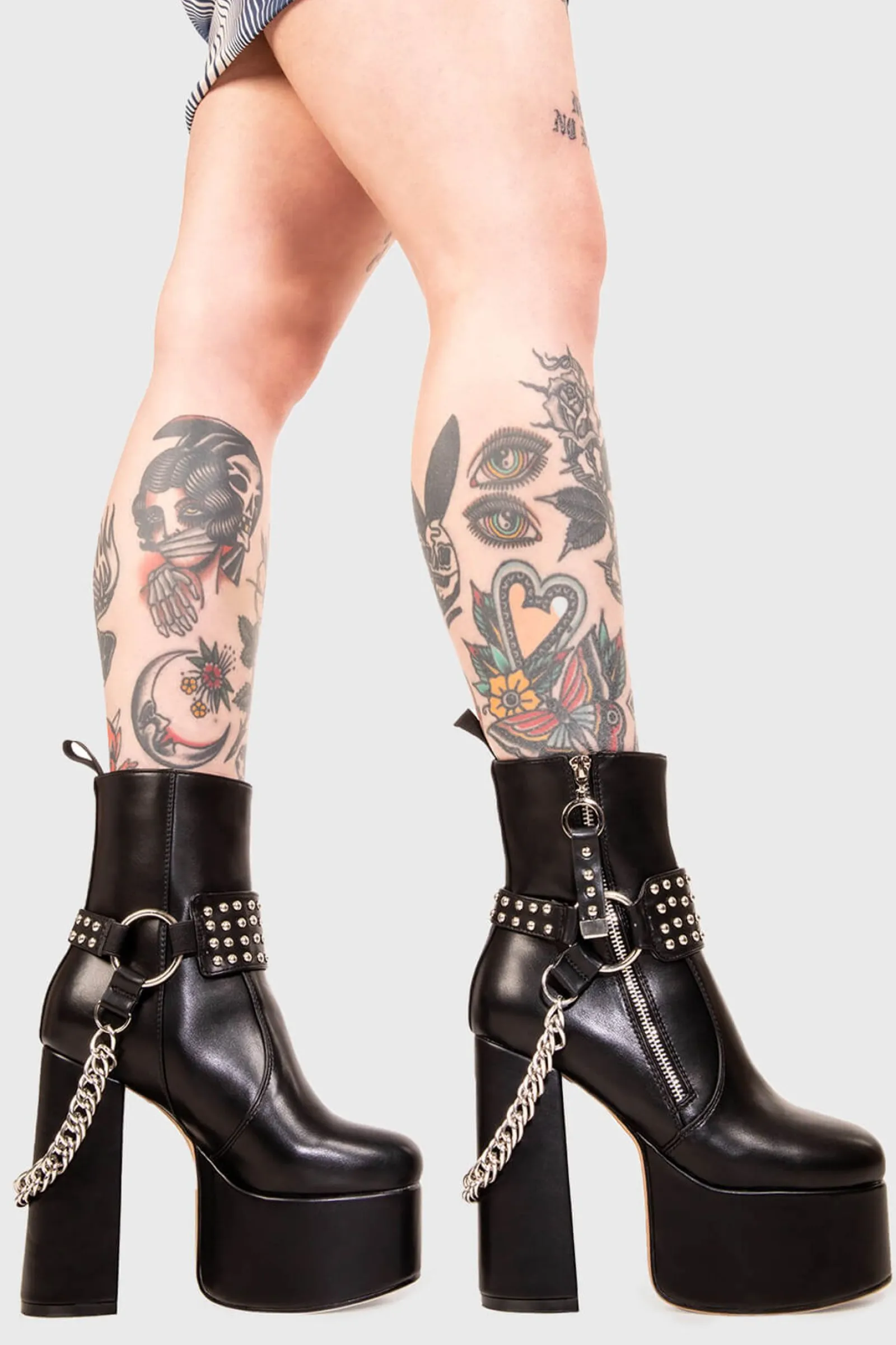 lamodawebsite So What Platform Ankle Boots< Knochel
