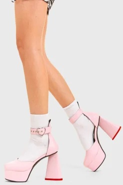 lamodawebsite Sole Mate Platform Heels< Plattform